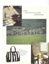 Load image into Gallery viewer, NWT 1997 Ghurka Marley Hodgson Camberley Mandalay Zebra & Alligator Skin Satchel Bag