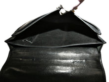 Load image into Gallery viewer, 1998 Vintage Ghurka Marley Hodgson No. 95 “The Counselor” – Black Vintage Leather 38 Business Briefcase / Messenger Crossbody Bag