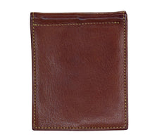 Load image into Gallery viewer, New 1995 Vintage Ghurka Marley Hodgson Money Clip No. GW119 Chestnut Vintage Leather 38