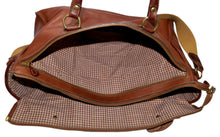 Load image into Gallery viewer, Vintage Ghurka Marley Hodgson 1994 Express No. 2 Chestnut Vintage Leather 38 Duffle Bag