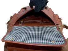 Load image into Gallery viewer, Ghurka Marley Hodgson 2001 Techpack Backpack No. 193 Chestnut Vintage Leather 38