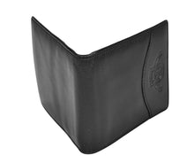 Load image into Gallery viewer, New 1985 Vintage Ghurka Marley Hodgson Money Clip No. GW119 Black Saddle Leather