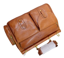 Load image into Gallery viewer, Vintage 1999 Ghurka Marley Hodgson Garrison No. 147 Chestnut Vintage Leather 38