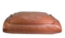 Load image into Gallery viewer, Vintage 1999 Ghurka Marley Hodgson No. 83 PACKET Chestnut Vintage Leather 38 Tri-Fold 2-3 Suit Garment Bag