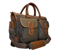Load image into Gallery viewer, Ghurka Marley Hodgson 1987 Examiner No. 5 Charcoal Twill Duffle Bag