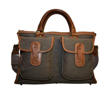 Load image into Gallery viewer, Ghurka Marley Hodgson 1987 Examiner No. 5 Charcoal Twill Duffle Bag