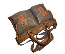 Load image into Gallery viewer, Ghurka Marley Hodgson 1987 Examiner No. 5 Charcoal Twill Duffle Bag