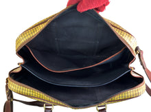 Load image into Gallery viewer, Vintage 1993 Ghurka Marley Hodgson No. 105 Madison Messenger Briefcase Bag Derby Check