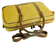 Load image into Gallery viewer, Vintage 1993 Ghurka Marley Hodgson No. 105 Madison Messenger Briefcase Bag Derby Check