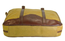 Load image into Gallery viewer, Vintage 1993 Ghurka Marley Hodgson No. 105 Madison Messenger Briefcase Bag Derby Check