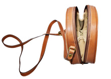 Load image into Gallery viewer, Vintage Ghurka Marley Hodgson 1992 No. 113 BLAIR Khaki Twill & Leather Crossbody Bag
