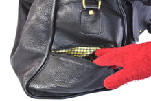 Load image into Gallery viewer, Ghurka Marley Hodgson 1998 Express No. 2 Black Vintage Leather 38 Duffle Bag