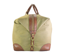 Load image into Gallery viewer, Vintage 2001 Ghurka Marley Hodgson No. 98 CAVALIER III Vintage Twill Large Duffle Bag