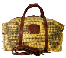 Load image into Gallery viewer, Vintage 1996 Ghurka Marley Hodgson No. 97 Cavalier ll Derby Plaid Duffle Bag