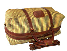 Load image into Gallery viewer, Vintage 1996 Ghurka Marley Hodgson No. 97 Cavalier ll Derby Plaid Duffle Bag
