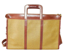 Load image into Gallery viewer, Vintage 1991 Ghurka Marley Hodgson Expediter No. 34 Derby Plaid Messenger Bag