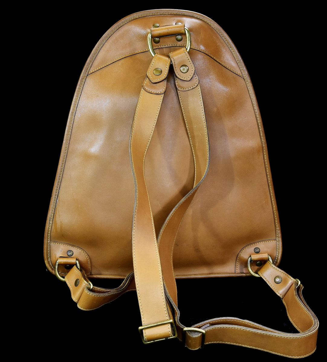 Ghurka Marley Hodgson 1990 Rucksack No. 33 Saddle Tan Leather