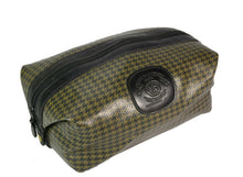 Load image into Gallery viewer, Vintage 1993 Ghurka Marley Hodgson No. 101 Holdall Stone Derby Check Travel Case