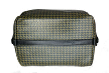 Load image into Gallery viewer, Vintage 1993 Ghurka Marley Hodgson No. 101 Holdall Stone Derby Check Travel Case