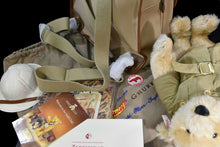 Load image into Gallery viewer, Ghurka Marley Hodgson New Rucksack No. 33 and Steiff Reggie Bear Backpack