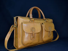 Load image into Gallery viewer, Ghurka Marley Hodgson 1983 Examiner No. 5 Saddle British Tan Leather