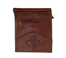 Load image into Gallery viewer, New 1995 Vintage Ghurka Marley Hodgson Money Clip No. GW119 Chestnut Vintage Leather 38
