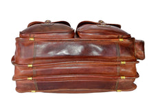 Load image into Gallery viewer, Vintage 1999 Ghurka Marley Hodgson Garrison No. 147 Chestnut Vintage Leather 38
