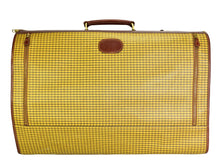 Load image into Gallery viewer, Vintage 1991 Ghurka Marley Hodgson No. 83 PACKET Derby Check Tri-Fold 2-3 Suit Garment Bag
