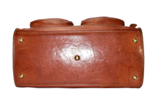 Load image into Gallery viewer, Vintage Ghurka Marley Hodgson 1994 Express No. 2 Chestnut Vintage Leather 38 Duffle Bag
