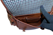 Load image into Gallery viewer, Ghurka Marley Hodgson 2001 Techpack Backpack No. 193 Chestnut Vintage Leather 38
