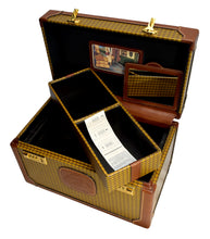 Load image into Gallery viewer, 1995 Vintage Ghurka Marley Hodgson Train Case No. 520 Derby Plaid
