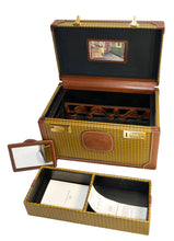 Load image into Gallery viewer, 1995 Vintage Ghurka Marley Hodgson Train Case No. 520 Derby Plaid
