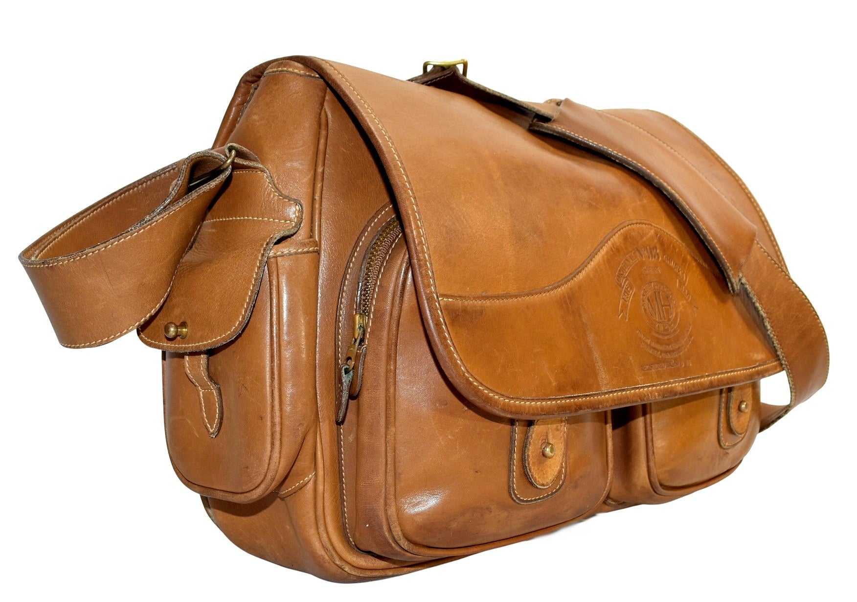 Vintage 1992 Ghurka Marley Hodgson Safari No. 93 Messenger Bag