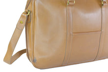 Load image into Gallery viewer, Vintage 1993 Ghurka Marley Hodgson No. 105 Madison Messenger Saddle Tan Briefcase Bag
