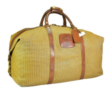 Load image into Gallery viewer, Vintage 1992 Ghurka Marley Hodgson No. 98 Cavalier lll  Derby Plaid Duffle Bag
