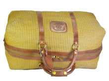 Load image into Gallery viewer, Vintage 1992 Ghurka Marley Hodgson No. 98 Cavalier lll  Derby Plaid Duffle Bag
