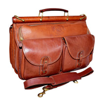 Load image into Gallery viewer, Vintage 1997 Ghurka Marley Hodgson Garrison No. 147 Chestnut Vintage Leather 38
