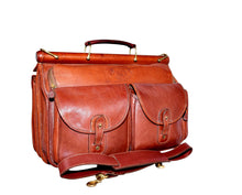 Load image into Gallery viewer, Vintage 1997 Ghurka Marley Hodgson Garrison No. 147 Chestnut Vintage Leather 38
