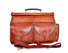 Load image into Gallery viewer, Vintage 1997 Ghurka Marley Hodgson Garrison No. 147 Chestnut Vintage Leather 38
