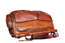 Load image into Gallery viewer, Vintage 1997 Ghurka Marley Hodgson Garrison No. 147 Chestnut Vintage Leather 38
