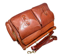 Load image into Gallery viewer, Vintage 1997 Ghurka Marley Hodgson Garrison No. 147 Chestnut Vintage Leather 38

