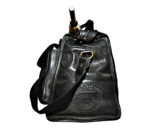 Load image into Gallery viewer, Vintage Ghurka Marley Hodgson 1997 Express No. 2 Black Vintage Leather 38 Duffle Bag
