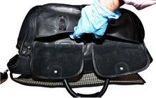 Load image into Gallery viewer, Vintage Ghurka Marley Hodgson 1997 Express No. 2 Black Vintage Leather 38 Duffle Bag
