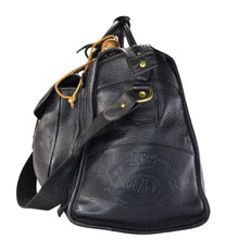 Load image into Gallery viewer, Ghurka Marley Hodgson 1998 Express No. 2 Black Vintage Leather 38 Duffle Bag
