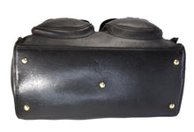 Load image into Gallery viewer, Ghurka Marley Hodgson 1998 Express No. 2 Black Vintage Leather 38 Duffle Bag
