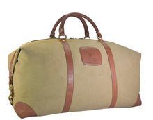 Load image into Gallery viewer, Vintage 2001 Ghurka Marley Hodgson No. 98 CAVALIER III Vintage Twill Large Duffle Bag
