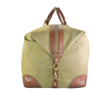 Load image into Gallery viewer, Vintage 2001 Ghurka Marley Hodgson No. 98 CAVALIER III Vintage Twill Large Duffle Bag
