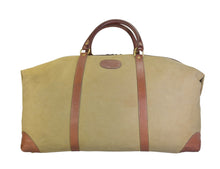 Load image into Gallery viewer, Vintage 2001 Ghurka Marley Hodgson No. 98 CAVALIER III Vintage Twill Large Duffle Bag
