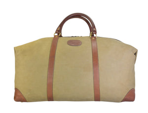 Vintage 2001 Ghurka Marley Hodgson No. 98 CAVALIER III Vintage Twill Large Duffle Bag