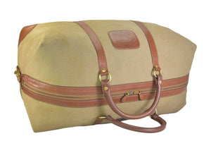 Vintage 2001 Ghurka Marley Hodgson No. 98 CAVALIER III Vintage Twill Large Duffle Bag